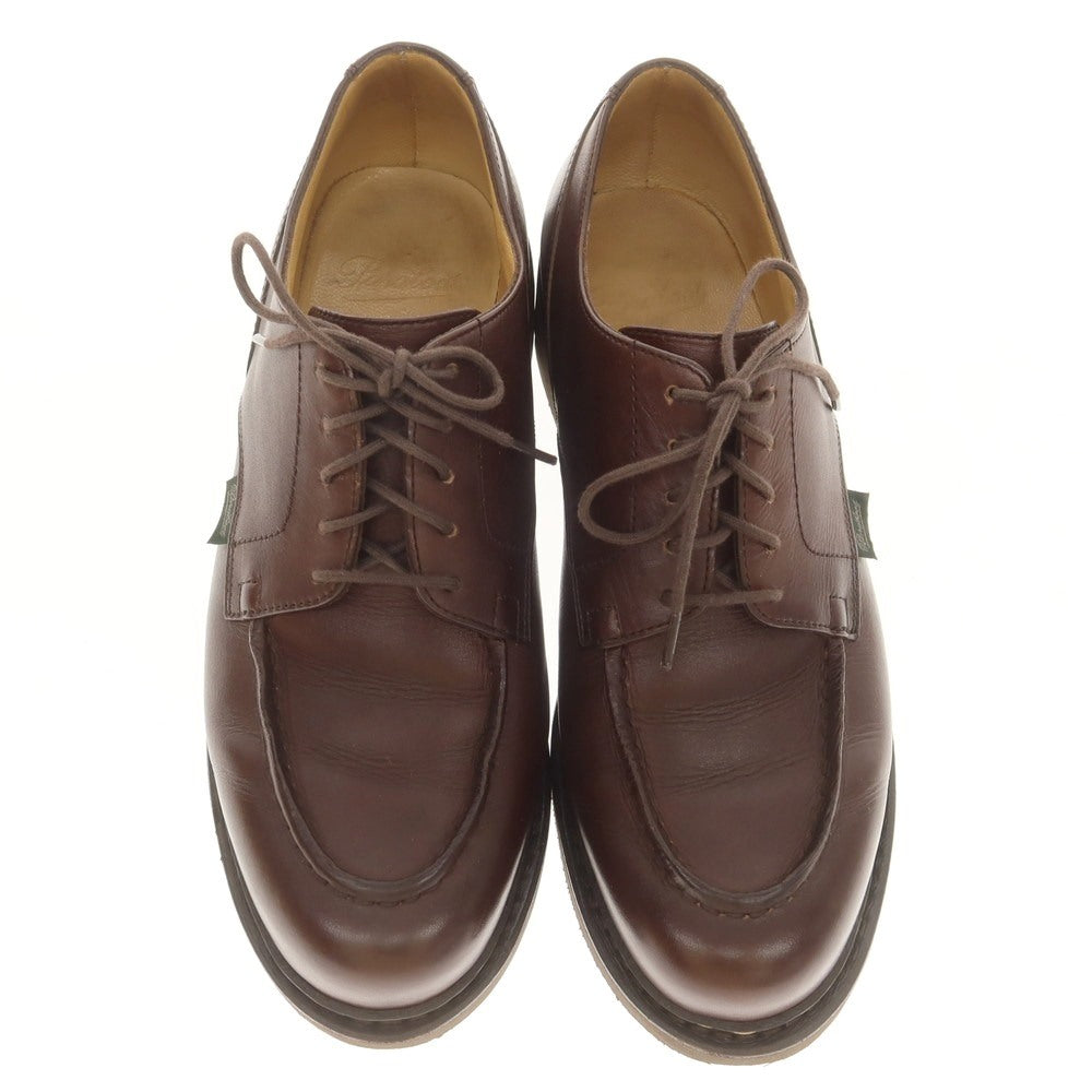 【中古】パラブーツ Paraboot CHAMBOARD Uチップ ドレスシューズ ブラウン【 7 】【 状態ランクB 】【 メンズ 】