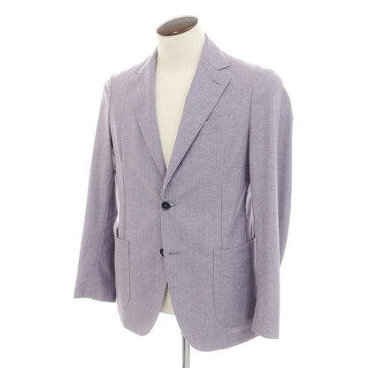 [Used] 0909 Cotton Wool Nylon Tailored Jacket Light Purple [48] [Condition Rank B] [Men&