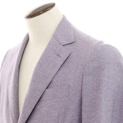 [Used] 0909 Cotton Wool Nylon Tailored Jacket Light Purple [48] [Condition Rank B] [Men&