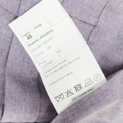 [Used] 0909 Cotton Wool Nylon Tailored Jacket Light Purple [48] [Condition Rank B] [Men&