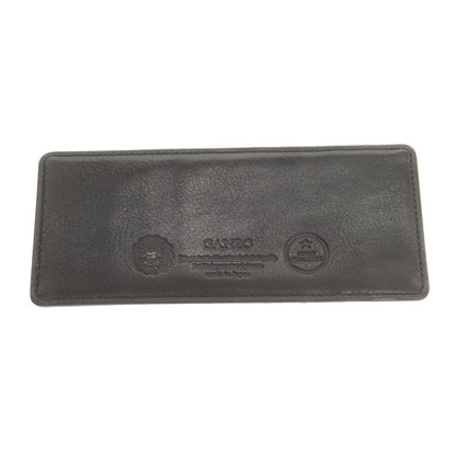【中古】ガンゾ GANZO レザー カードケース ブラック【 状態ランクB 】【 メンズ 】