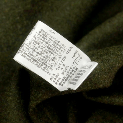 【中古】【未使用】グレンフェル GRENFELL コットン ケープ ポンチョ オリーブ【 FREE 】【 状態ランクS 】【 メンズ 】