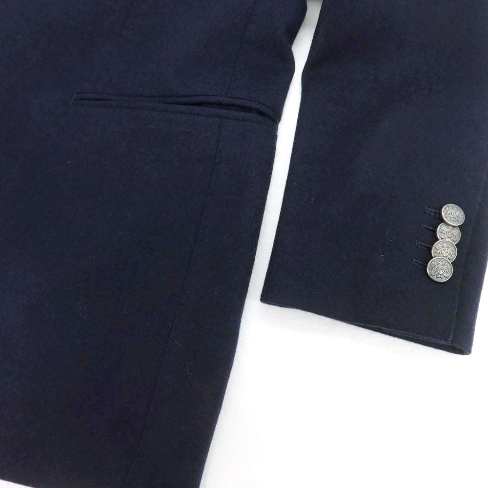 【中古】リングヂャケット RING JACKET ウール テーラードジャケット ネイビー【 表記なし（S位） 】【 状態ランクC 】【 メンズ 】