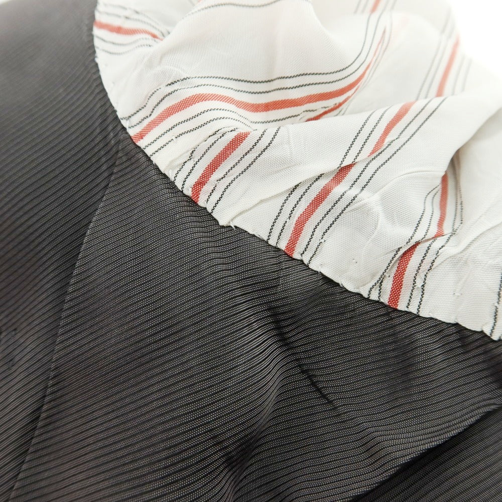 【中古】リングヂャケット RING JACKET ウール チェック テーラードジャケット ダークブラウンxブラック【 表記なし（S位） 】【 状態ランクC 】【 メンズ 】