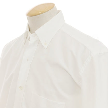 [Used] Maria Santangelo Oxford Cotton Button-Down Shirt White [S] [Condition Rank B] [Men&