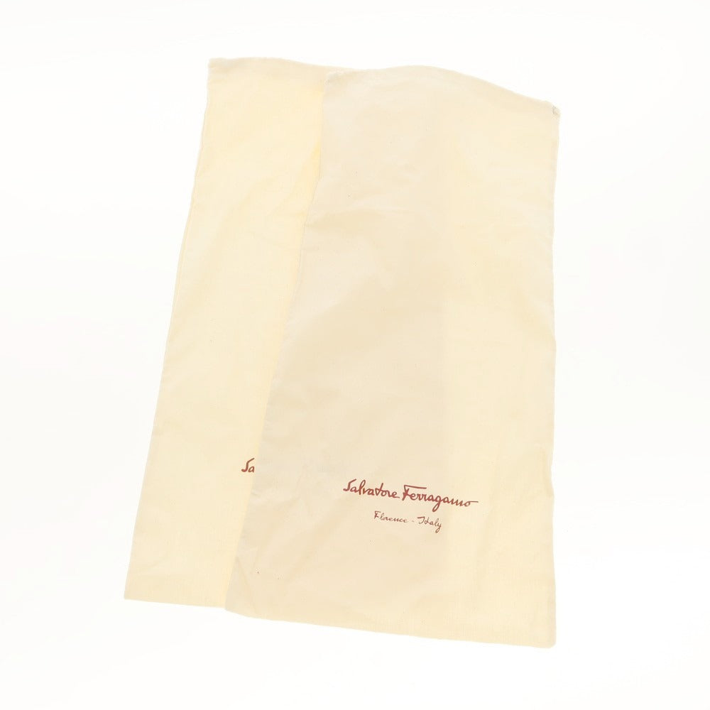 【中古】サルヴァトーレフェラガモ Salvatore Ferragamo メッシュ＆レザー ドレスシューズ ブラウンxホワイト【 7 】【 状態ランクA 】【 メンズ 】