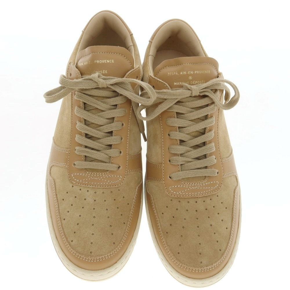 [Used] Zespa Suede Sneakers Beige [41] [Condition Rank A] [Men&