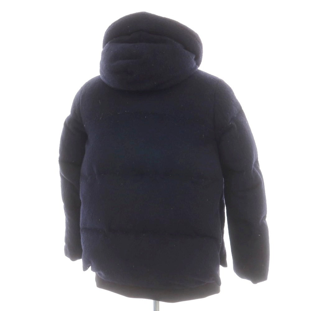 【中古】ファドスリー FAD 3 ウールアルパカ ダウンジャケット ネイビー【サイズM】【 状態ランクC 】【 メンズ 】 [DPD]