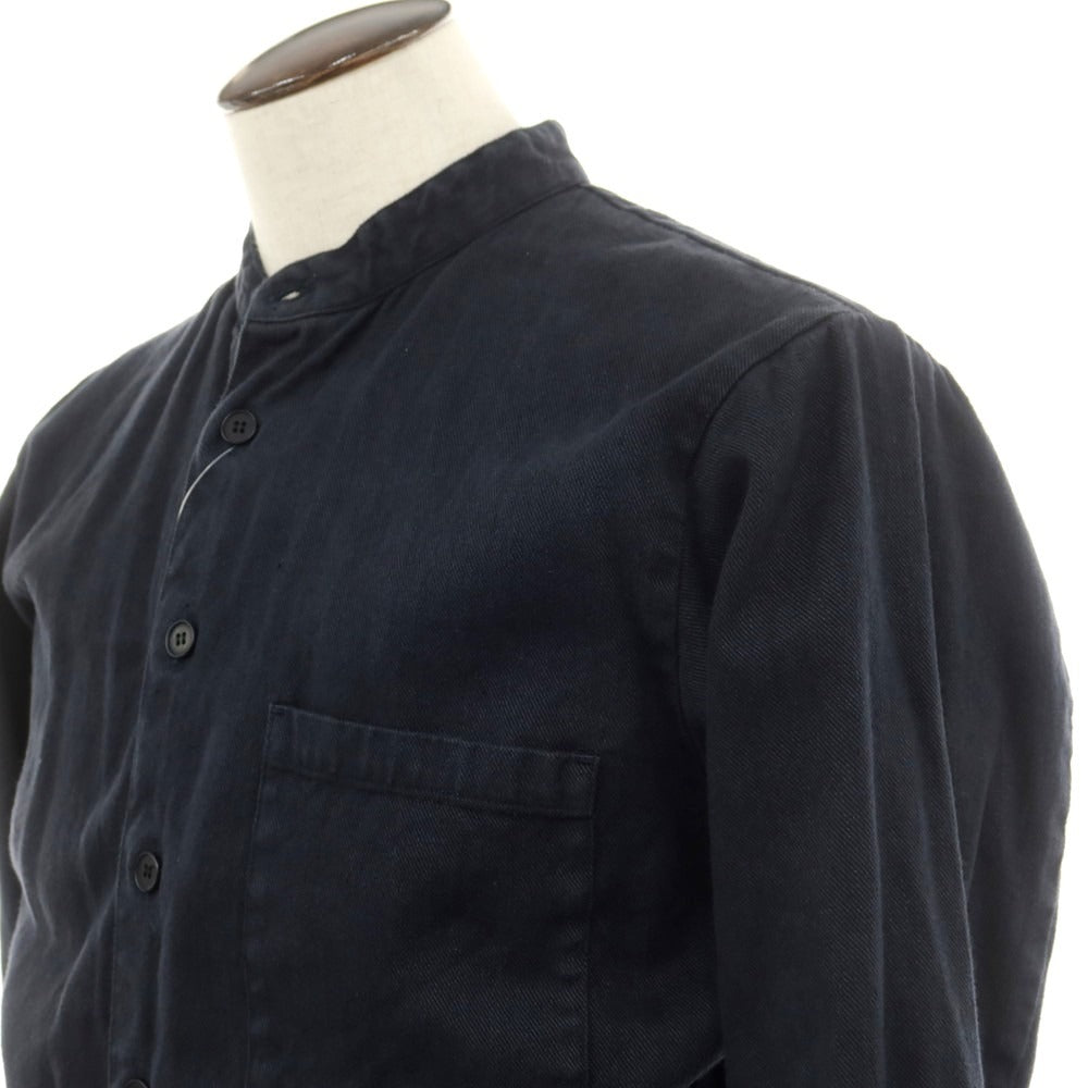 【中古】ネストローブ コンフェクト nest Robe CONFECT リネンコットン ジャンプスーツ オールインワン ツナギ ダークネイビー【 3 】【 状態ランクC 】【 メンズ 】
