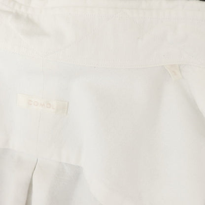 [Used] COMOLI Oxford Cotton Wide BD Shirt White [2] [Condition Rank C] [Men&