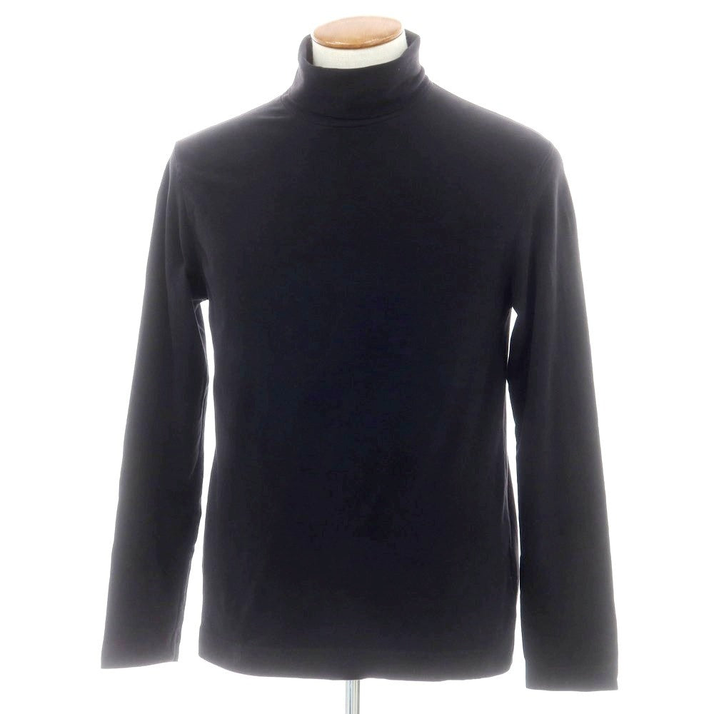 【中古】チルコロ1901 CIRCOLO 1901 コットン ジャージー タートルネック 長袖Ｔシャツ ブラック【 M 】【 状態ランクC 】【 メンズ 】