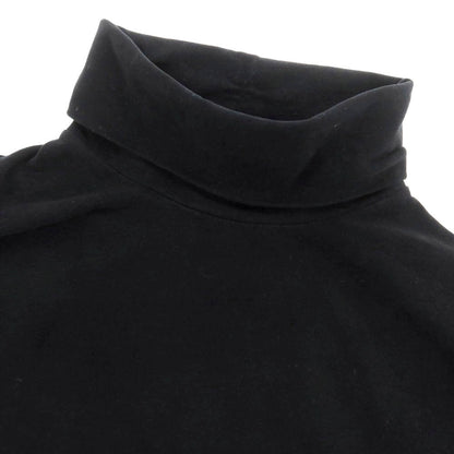 【中古】チルコロ1901 CIRCOLO 1901 コットン ジャージー タートルネック 長袖Ｔシャツ ブラック【 M 】【 状態ランクC 】【 メンズ 】
