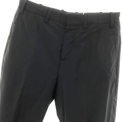 【中古】ニールバレット NEIL BARRETT ストレッチポリエステル リブパンツ ブラック【 44 】【 状態ランクC 】【 メンズ 】 [BPD]