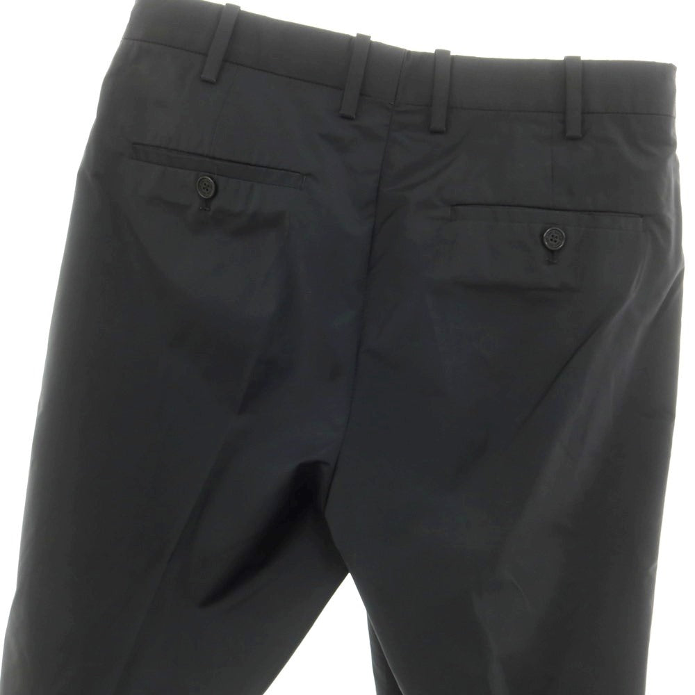 【中古】ニールバレット NEIL BARRETT ストレッチポリエステル リブパンツ ブラック【 44 】【 状態ランクC 】【 メンズ 】 [BPD]
