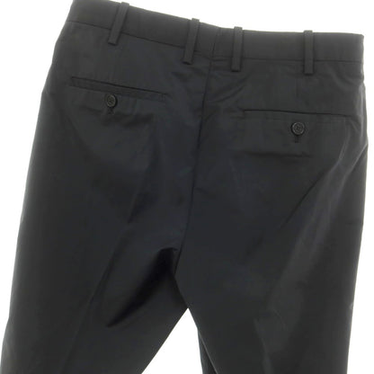 【中古】ニールバレット NEIL BARRETT ストレッチポリエステル リブパンツ ブラック【 44 】【 状態ランクC 】【 メンズ 】 [BPD]