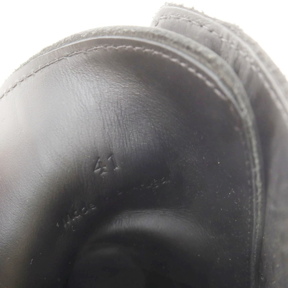 [Used] KENZO Leather Lace-up Boots Black [41] [Condition Rank B] [Men&