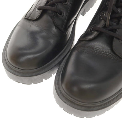[Used] KENZO Leather Lace-up Boots Black [41] [Condition Rank B] [Men&