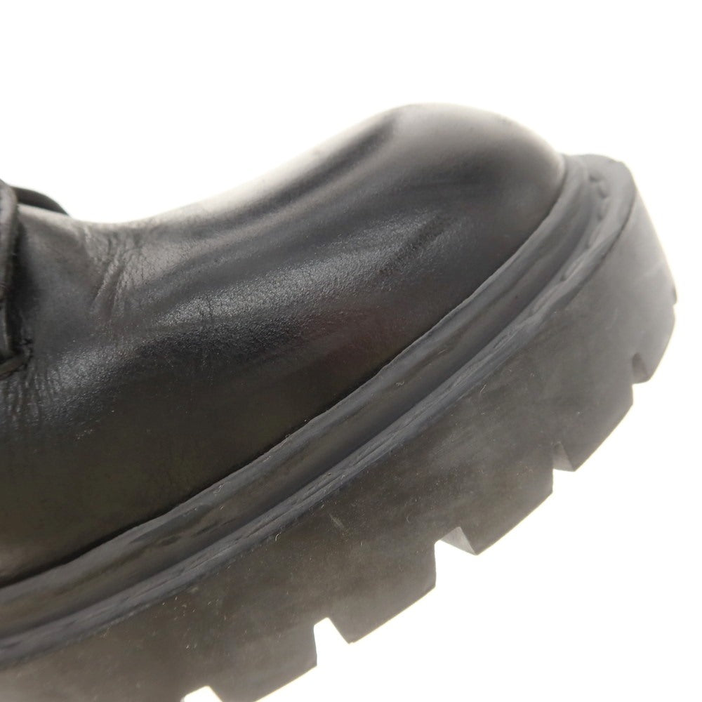 [Used] KENZO Leather Lace-up Boots Black [41] [Condition Rank B] [Men&
