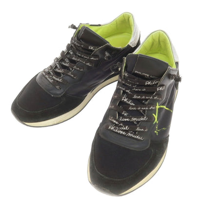 [Used] Philippe Model PHILIPPE MODEL Sneakers Black x Yellow x Silver [40] [Condition Rank C] [Men&
