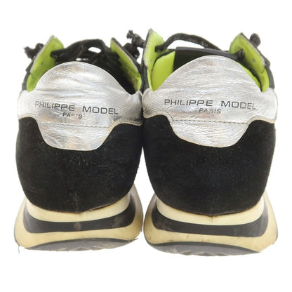 [Used] Philippe Model PHILIPPE MODEL Sneakers Black x Yellow x Silver [40] [Condition Rank C] [Men&