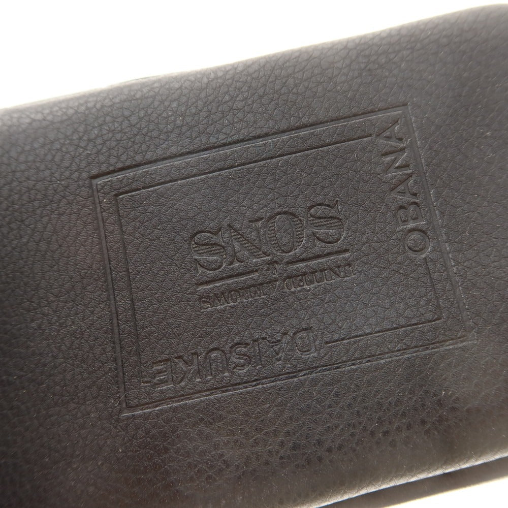 [Used] UNITED ARROWS &amp;amp; SONS × OBANA DAISUKE Sandals Black [Name Unknown] [Condition Rank C] [Men&