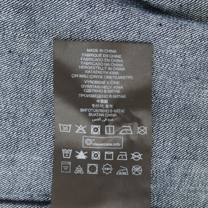 【中古】ジースターロウ G-STAR RAW ポリエステル デニム フーデッドブルゾン ネイビーxブラック【 XXS 】【 状態ランクA 】【 メンズ 】