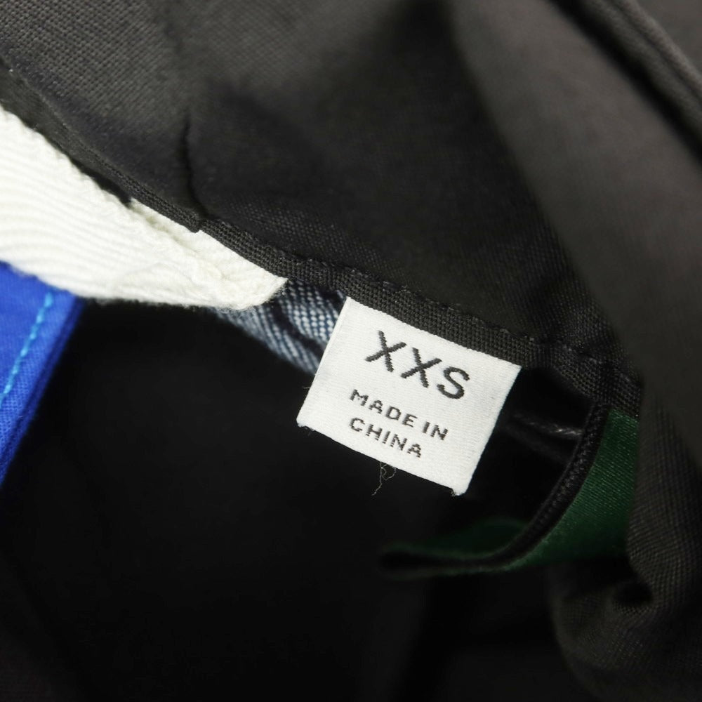 【中古】ジースターロウ G-STAR RAW ポリエステル デニム フーデッドブルゾン ネイビーxブラック【サイズXXS】【 状態ランクA 】【 メンズ 】[EPD]