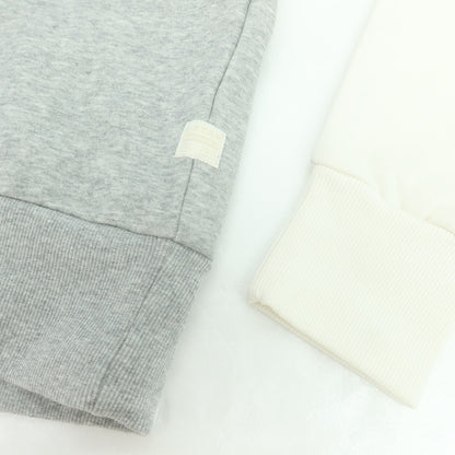 【中古】ジースターロウ G-STAR RAW コットンポリエステル プルオーバー パーカー グレーxホワイト【 XXS 】【 状態ランクA 】【 メンズ 】