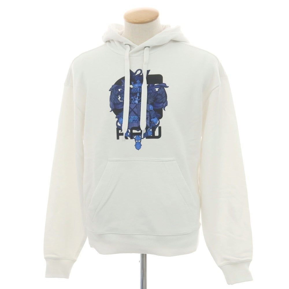 【中古】ジースターロウ G-STAR RAW コットンポリエステル プルオーバー パーカー ホワイト【 XS 】【 状態ランクA 】【 メンズ 】[CPD]
