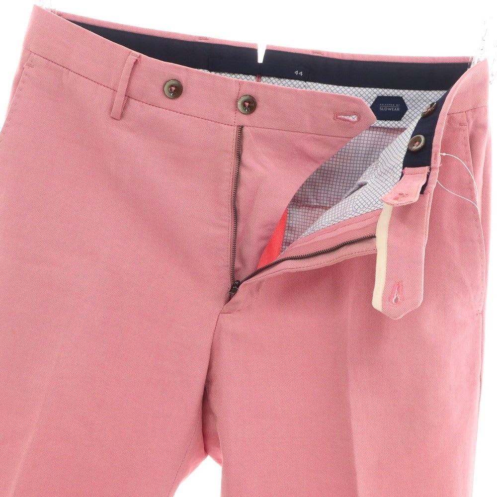 [Used] INCOTEX Cotton Casual Slacks Pants Pink [44] [Condition Rank C] [Men&