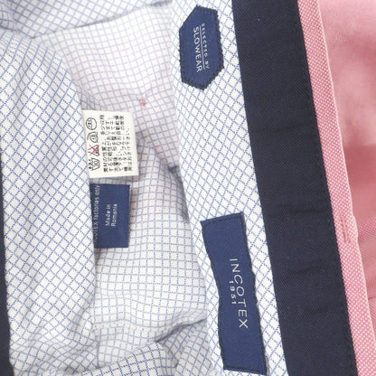 [Used] INCOTEX Cotton Casual Slacks Pants Pink [44] [Condition Rank C] [Men&