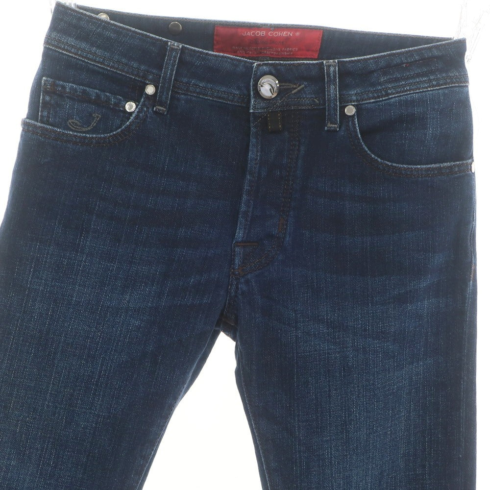 [Used] JACOB COHEN PW688 Stretch Cotton Jeans Denim Pants Navy [29] [Condition Rank B] [Men&