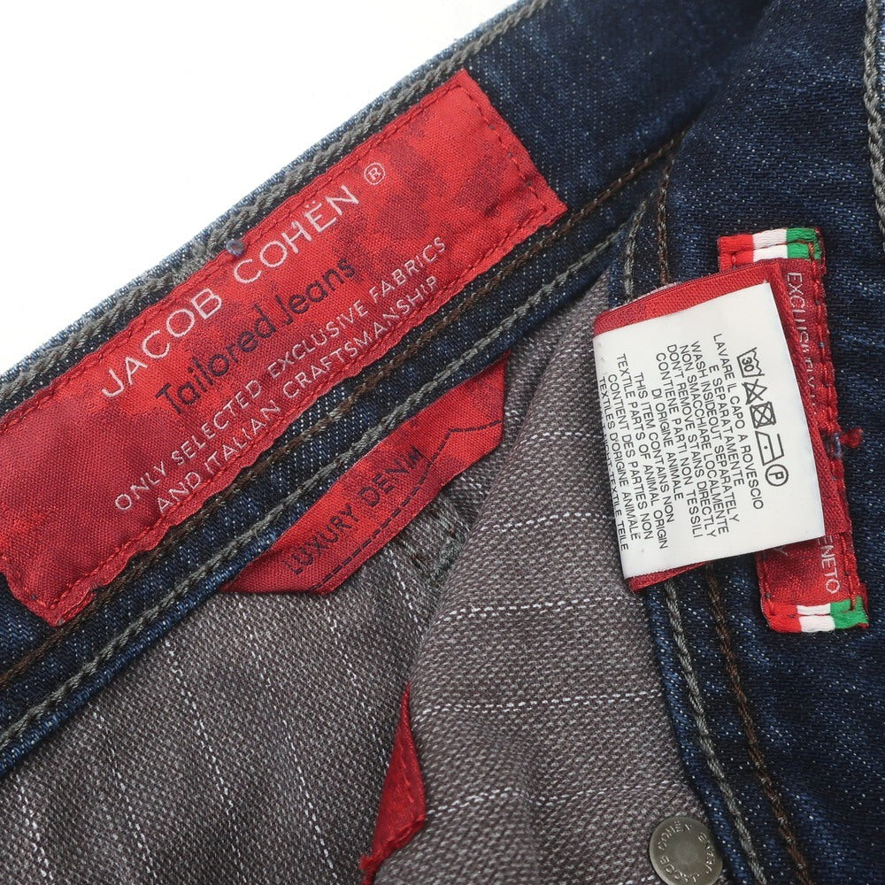 [Used] JACOB COHEN PW688 Stretch Cotton Jeans Denim Pants Navy [29] [Condition Rank B] [Men&