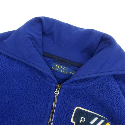 【中古】ポロ ラルフローレン Polo Ralph Lauren フーデッド フリースジャケット ブルー【 M 】【 状態ランクB 】【 メンズ 】