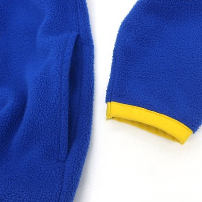 【中古】ポロ ラルフローレン Polo Ralph Lauren プルオーバー フリースジャケット ブルーxイエロー【 M 】【 状態ランクC 】【 メンズ 】