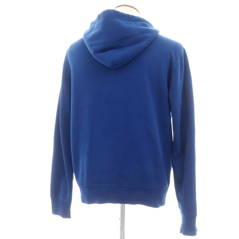 【中古】ポロ ラルフローレン Polo Ralph Lauren コットンポリエステル ジップアップ パーカー ダークブルー【 M 】【 状態ランクC 】【 メンズ 】