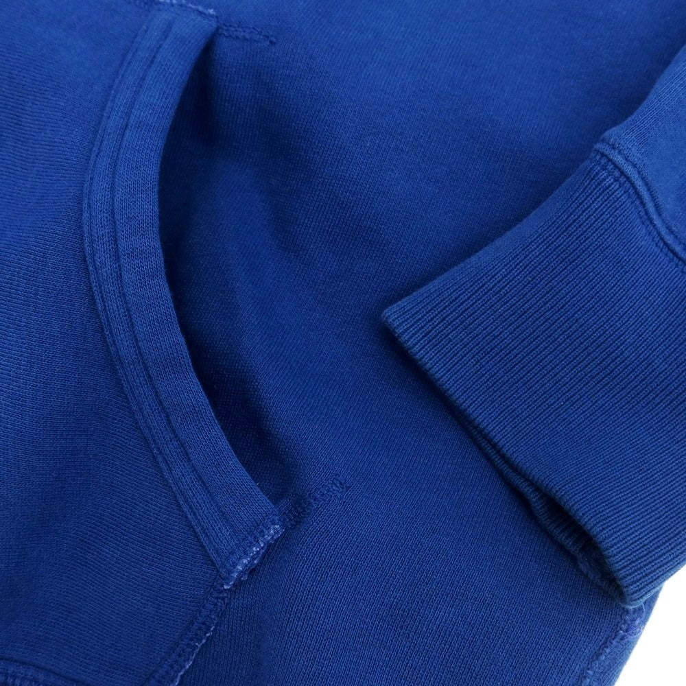 【中古】ポロ ラルフローレン Polo Ralph Lauren コットンポリエステル ジップアップ パーカー ダークブルー【 M 】【 状態ランクC 】【 メンズ 】