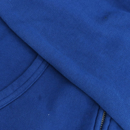 【中古】ポロ ラルフローレン Polo Ralph Lauren コットンポリエステル ジップアップ パーカー ダークブルー【 M 】【 状態ランクC 】【 メンズ 】