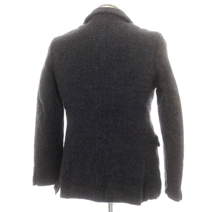 【中古】コムデギャルソン オムドゥ COMME des GARCONS HOMME DEUX 2024年秋冬 ウール チェック テーラードジャケット ダークグレーxレッド×ブルー【 L 】【 状態ランクA 】【 メンズ 】