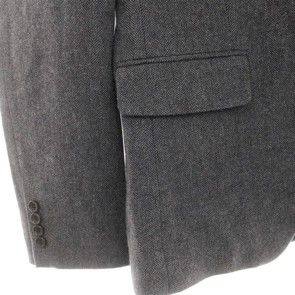 【中古】コムデギャルソン オムドゥ COMME des GARCONS HOMME DEUX 2024年秋冬 ヘリンボーンウール テーラードジャケット グレー【 M 】【 状態ランクA 】【 メンズ 】