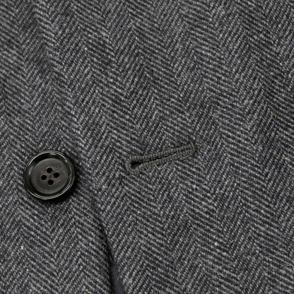 【中古】コムデギャルソン オムドゥ COMME des GARCONS HOMME DEUX 2024年秋冬 ヘリンボーンウール テーラードジャケット グレー【 M 】【 状態ランクA 】【 メンズ 】