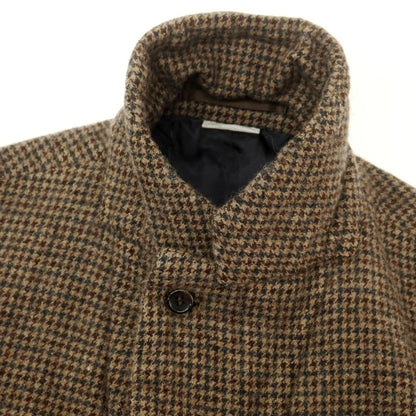 【中古】コムデギャルソン オムドゥ COMME des GARCONS HOMME DEUX 2024年秋冬 ウール ガンクラブチェック テーラードジャケット ブラウン系【 S 】【 状態ランクA 】【 メンズ 】