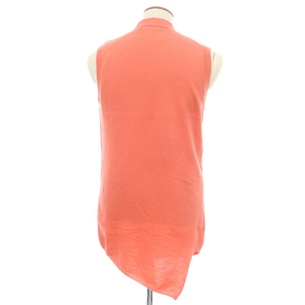 【中古】コムデギャルソンシャツ COMME des GARCONS SHIRT 2024年秋冬 ウール ロングニットベストカーディガン コーラルピンク【サイズM】【 状態ランクA 】【 メンズ 】 [DPD]