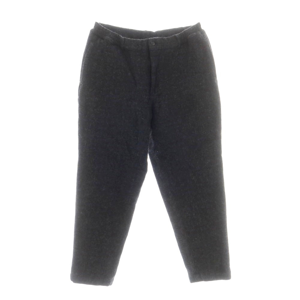 【中古】コムデギャルソン オムドゥ COMME des GARCONS HOMME DEUX ウール テーパード カジュアルスラックスパンツ ダークグレー【 L 】【 状態ランクA 】【 メンズ 】[CPD]