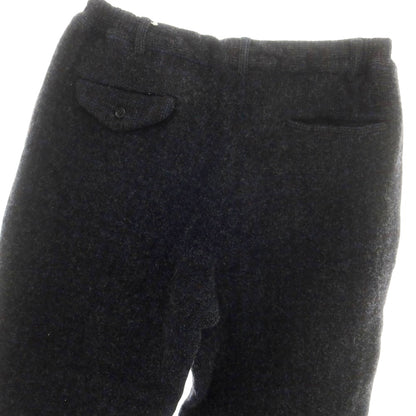 【中古】コムデギャルソン オムドゥ COMME des GARCONS HOMME DEUX ウール テーパード カジュアルスラックスパンツ ダークグレー【 L 】【 状態ランクA 】【 メンズ 】