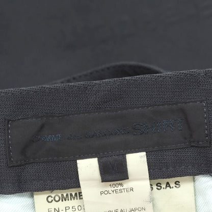 【中古】コムデギャルソンシャツ COMME des GARCONS SHIRT 2024年秋冬 ポリエステル カジュアルスラックスパンツ ダークグレー【 M 】【 状態ランクA 】【 メンズ 】