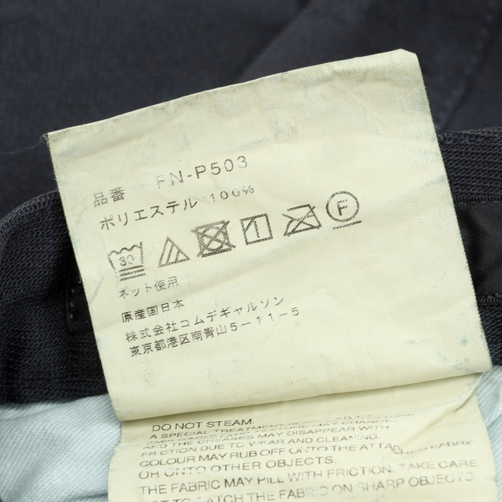 【中古】コムデギャルソンシャツ COMME des GARCONS SHIRT 2024年秋冬 ポリエステル カジュアルスラックスパンツ ダークグレー【サイズL】【 状態ランクA 】【 メンズ 】[EPD]