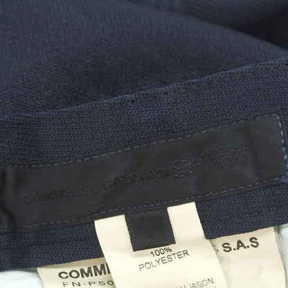 【中古】コムデギャルソンシャツ COMME des GARCONS SHIRT 2024年秋冬 ポリエステル カジュアルスラックスパンツ ネイビー【 L 】【 状態ランクA 】【 メンズ 】