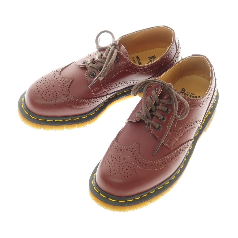 【中古】コムデギャルソン オムドゥ COMME des GARCONS HOMME DEUX × Dr.Martens FREDERICO ウイングチップ シューズ バーガンディ【 UK6 】【 状態ランクA 】【 メンズ 】