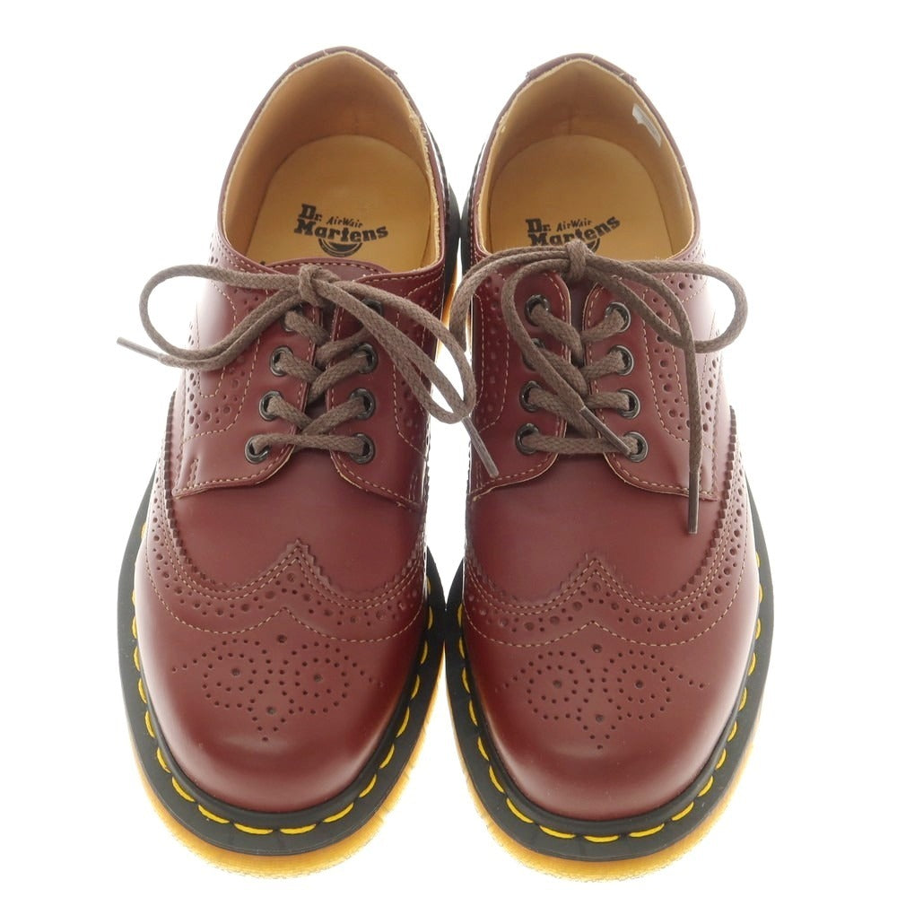 【中古】コムデギャルソン オムドゥ COMME des GARCONS HOMME DEUX × Dr.Martens FREDERICO ウイングチップ シューズ バーガンディ【 UK6 】【 状態ランクA 】【 メンズ 】